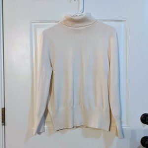 Winter white turtleneck